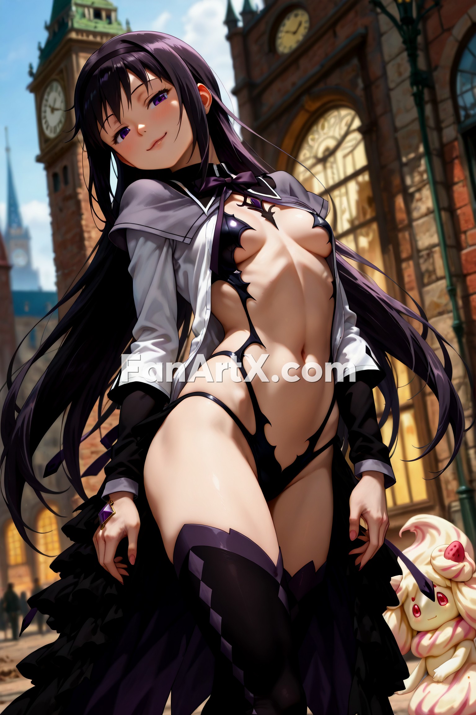 Akemi Homura Puella Magi Madoka Magica Fanart 4209351